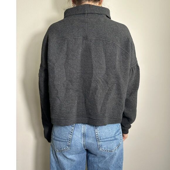 LuluLemon Oversized Cozy Gray Turtleneck Size M/L - Picture 2 of 6